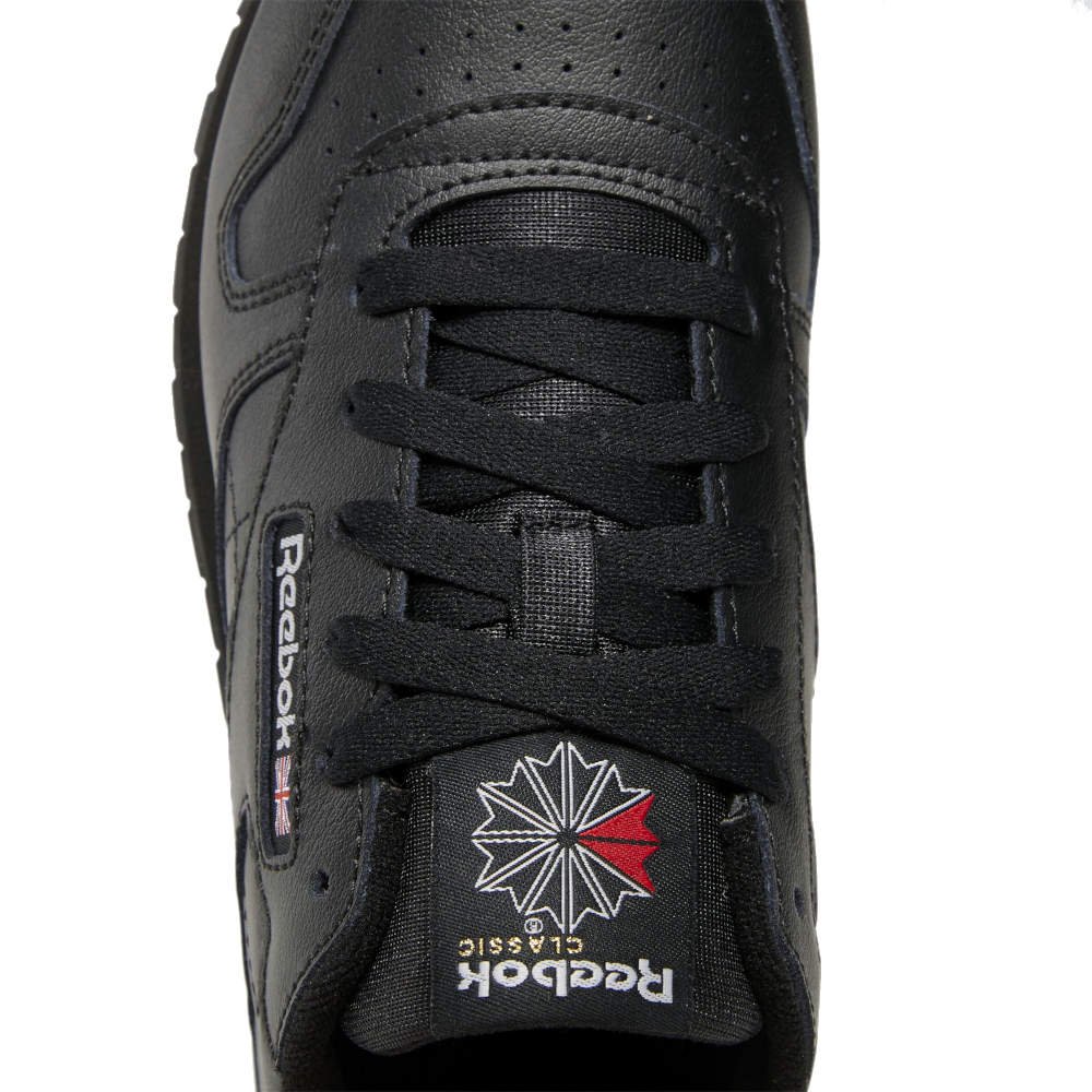 Reebok Classic Leather Młodzieżowe Czarne (100010470) Reebok Classic Leather Młodzieżowe Czarne (100010470)