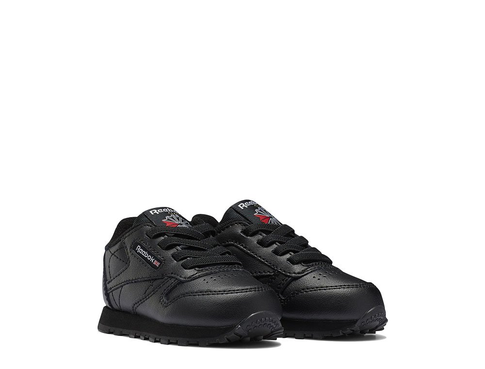 Reebok Classic Leather Dziecięce Czarne (100001399) Reebok Classic Leather Dziecięce Czarne (100001399)