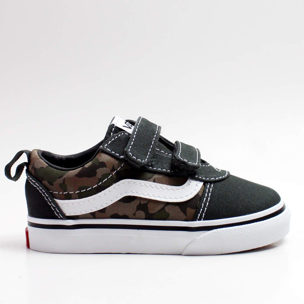 Vans TD Ward V Dziecięce Khaki Czarno-Białe (VN0A4BTFMCG) Vans TD Ward V Dziecięce Khaki Czarno-Białe (VN0A4BTFMCG)