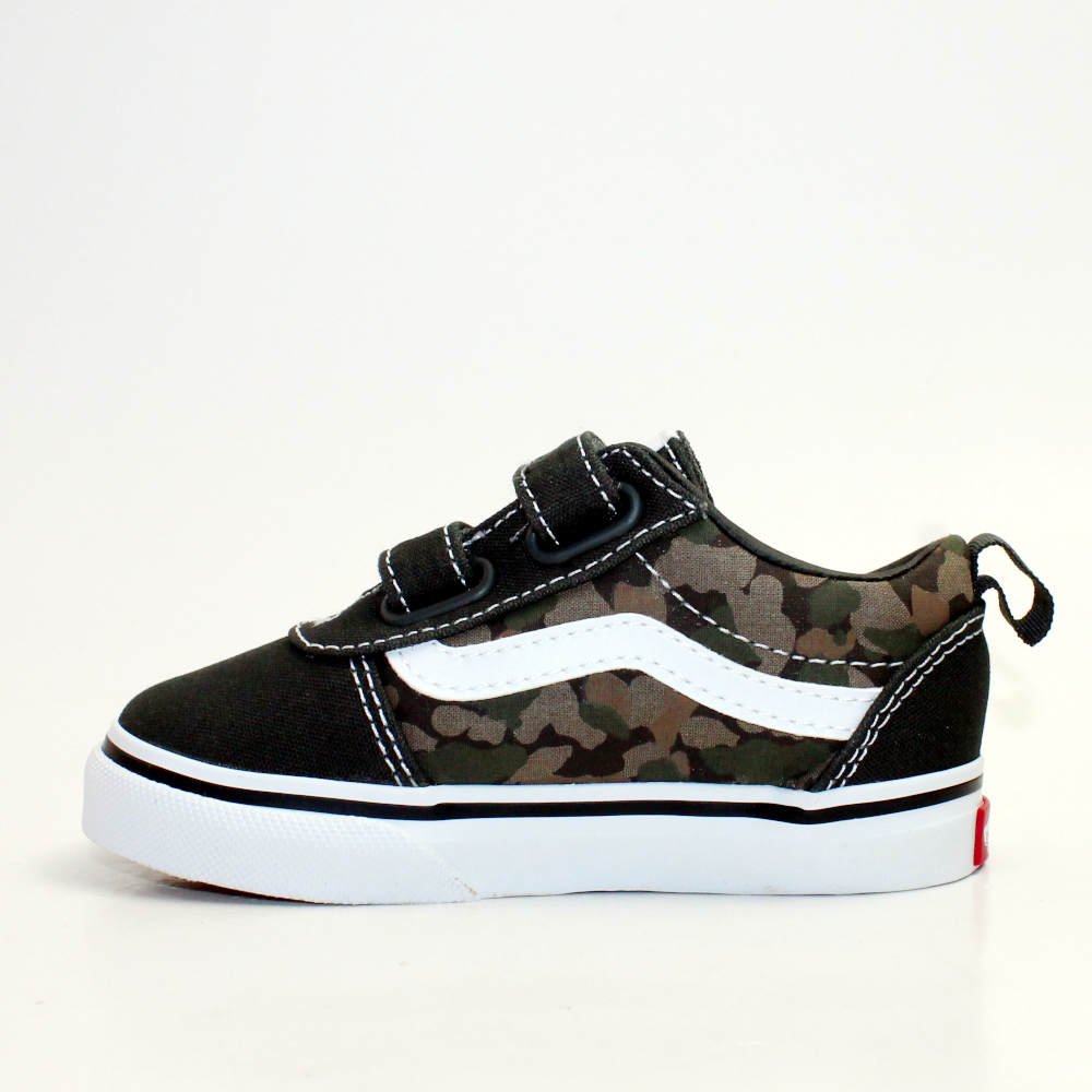 Vans TD Ward V Dziecięce Khaki Czarno-Białe (VN0A4BTFMCG) Vans TD Ward V Dziecięce Khaki Czarno-Białe (VN0A4BTFMCG)