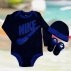 Nike C1 Bodysuit, Hat, Bootie Granatowy (MN0134-U90) Nike C1 Bodysuit, Hat, Bootie Granatowy (MN0134-U90)