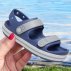 crocs crocband cruiser sandal bijou blue/light grey