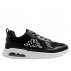 buty kappa turpin unisex sneakers black/white