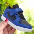 buty kappa lineup low k unisex kids sneakers blue/black