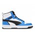 buty puma rebound v6 mid jr puma white-p