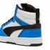 Puma Rebound V6 Mid Jr Młodzieżowe Biało-Niebieskie (39383106)