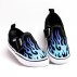 Vans TD Asher V Flame Dziecięce Czarno-Białe (VN0A2Z2YBA2) Vans TD Asher V Flame Dziecięce Czarno-Białe (VN0A2Z2YBA2)