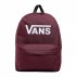 vans old skool print backpack "burgundy" (vn000hyck1o)